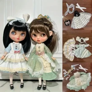 1/6 scale blythe flat shoes fashion doll